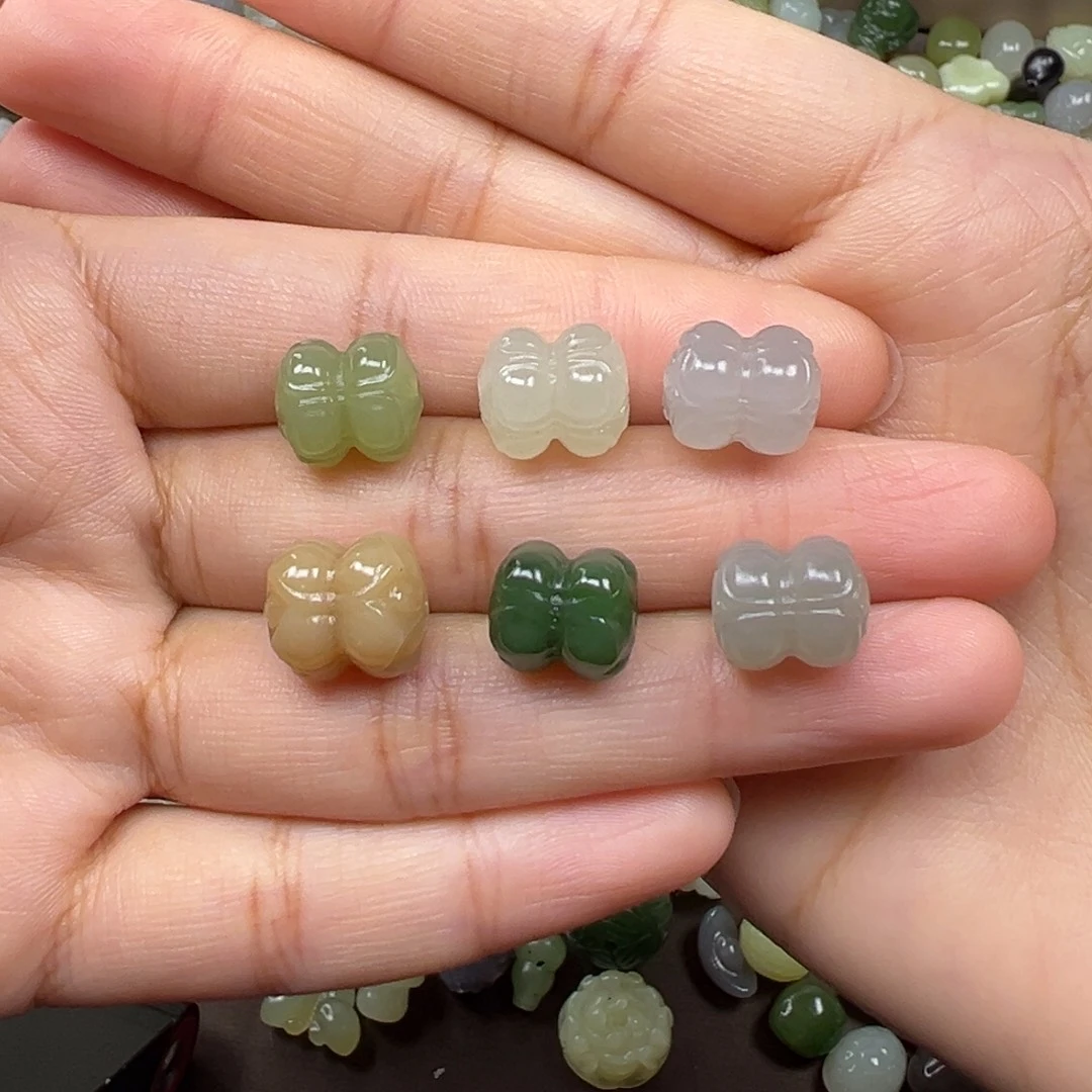 和田玉未镶嵌颈饰98一个多样性发其一