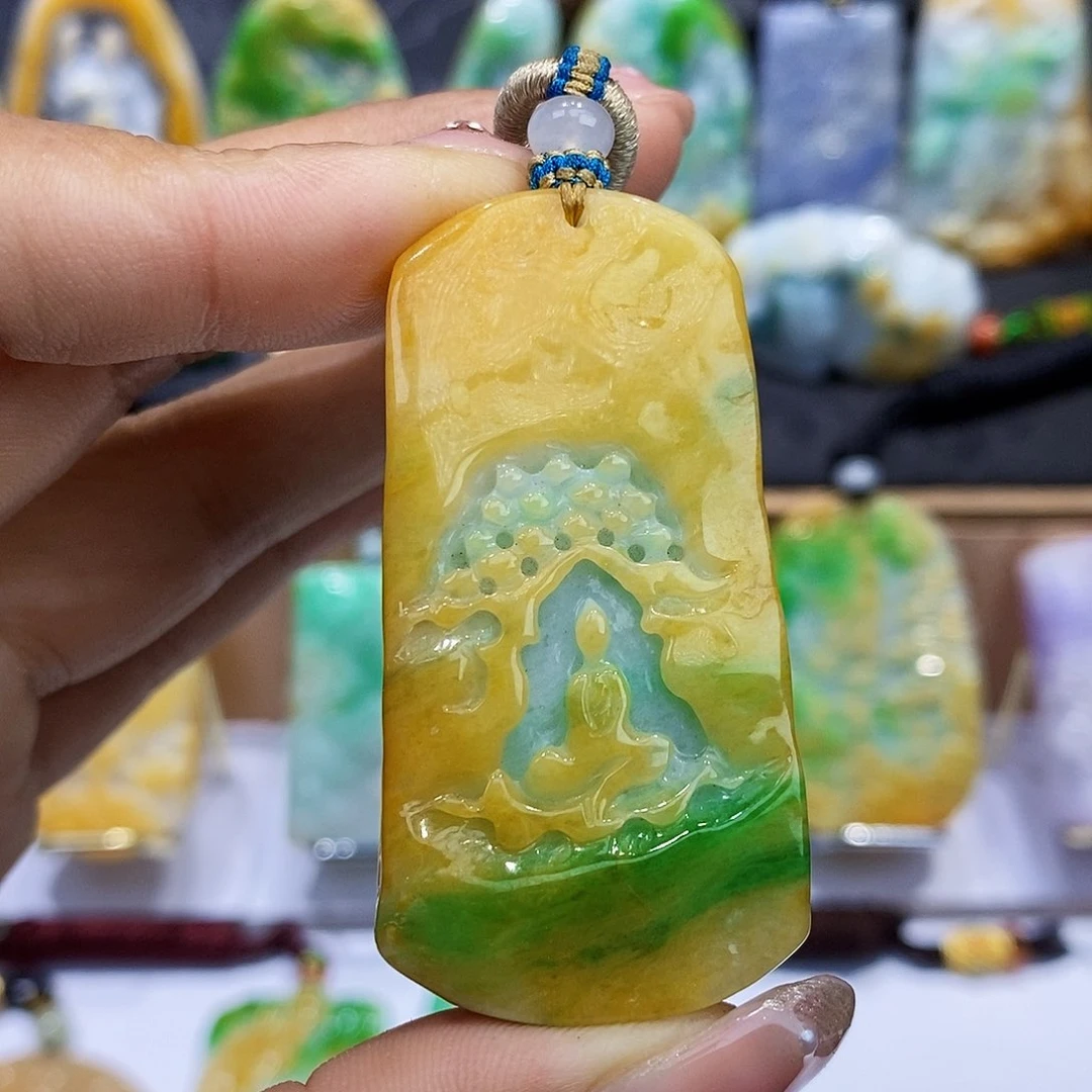 定制翡翠未镶嵌翡翠A货一物一证