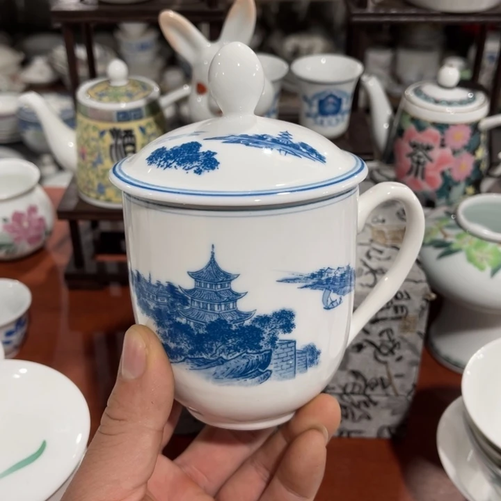 醴陵高温瓷釉下彩350毫升清***风