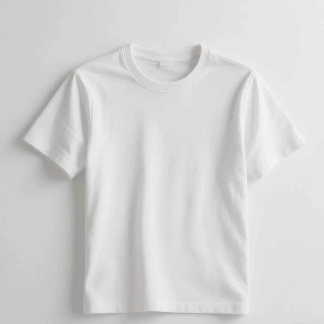 A04夏季新款高奢纯棉百搭圆领短袖