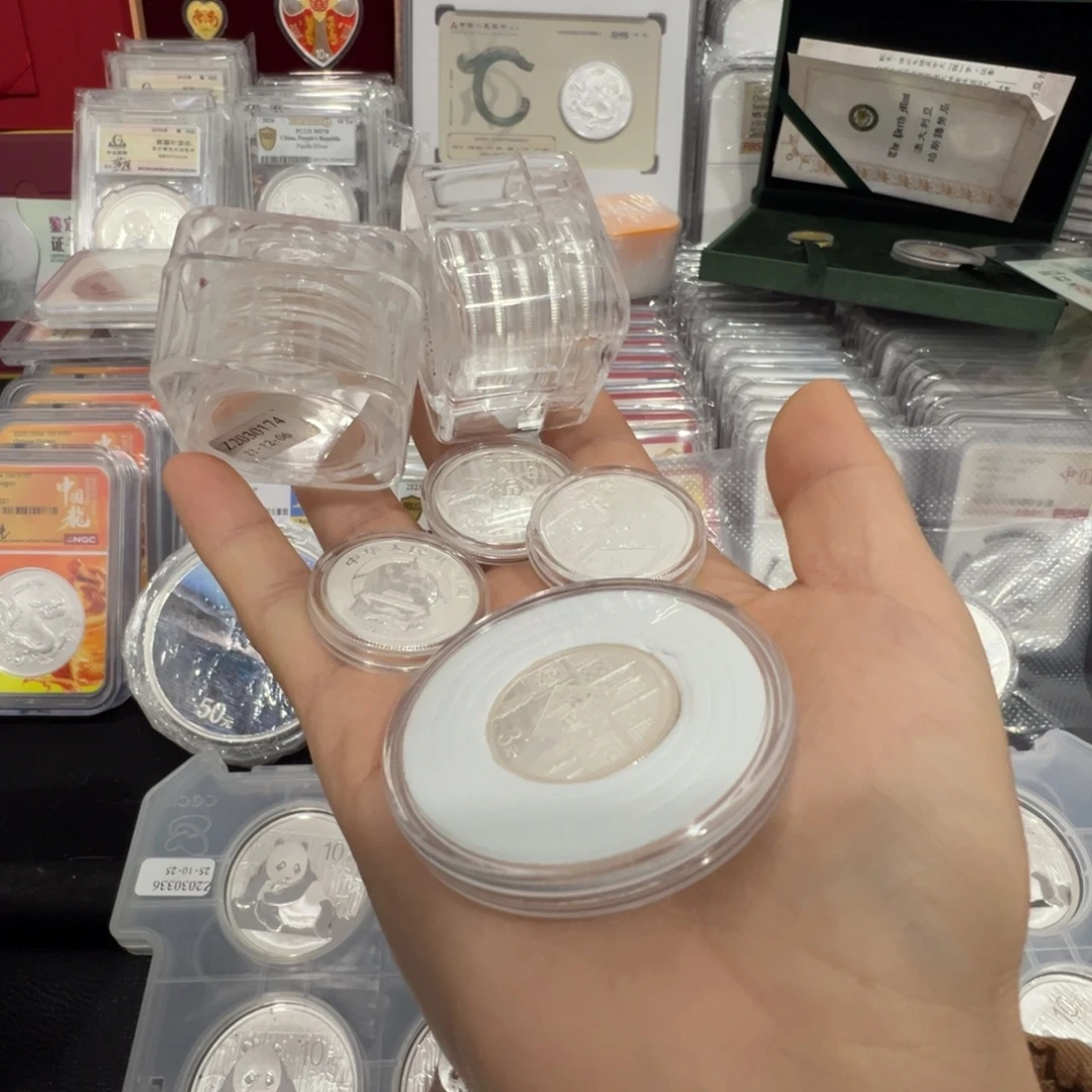 快***乐纯银中国人民银行发行福字币纯银999合计14个