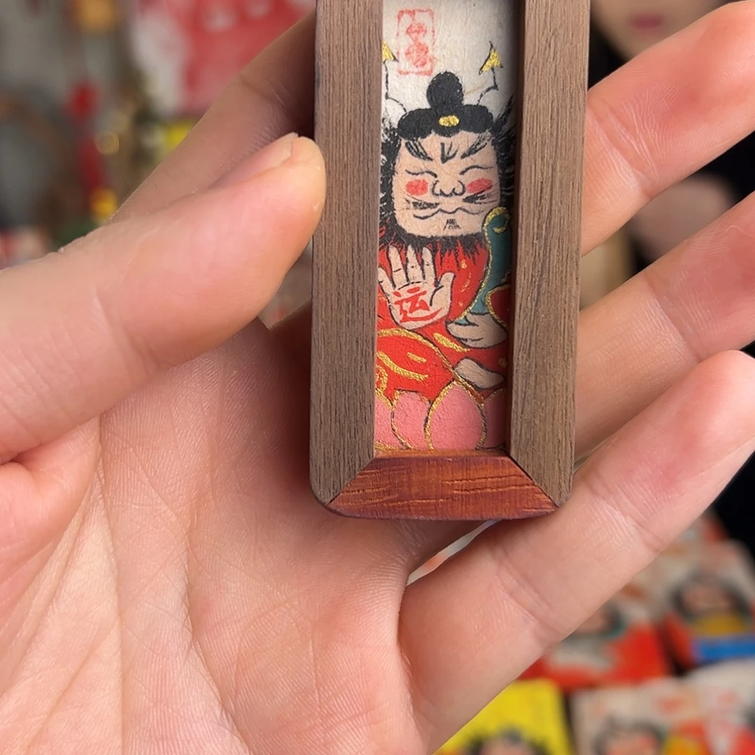 L***g纯手绘钟馗文创画