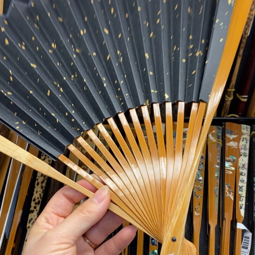 扇子陈泽全老丹青16方