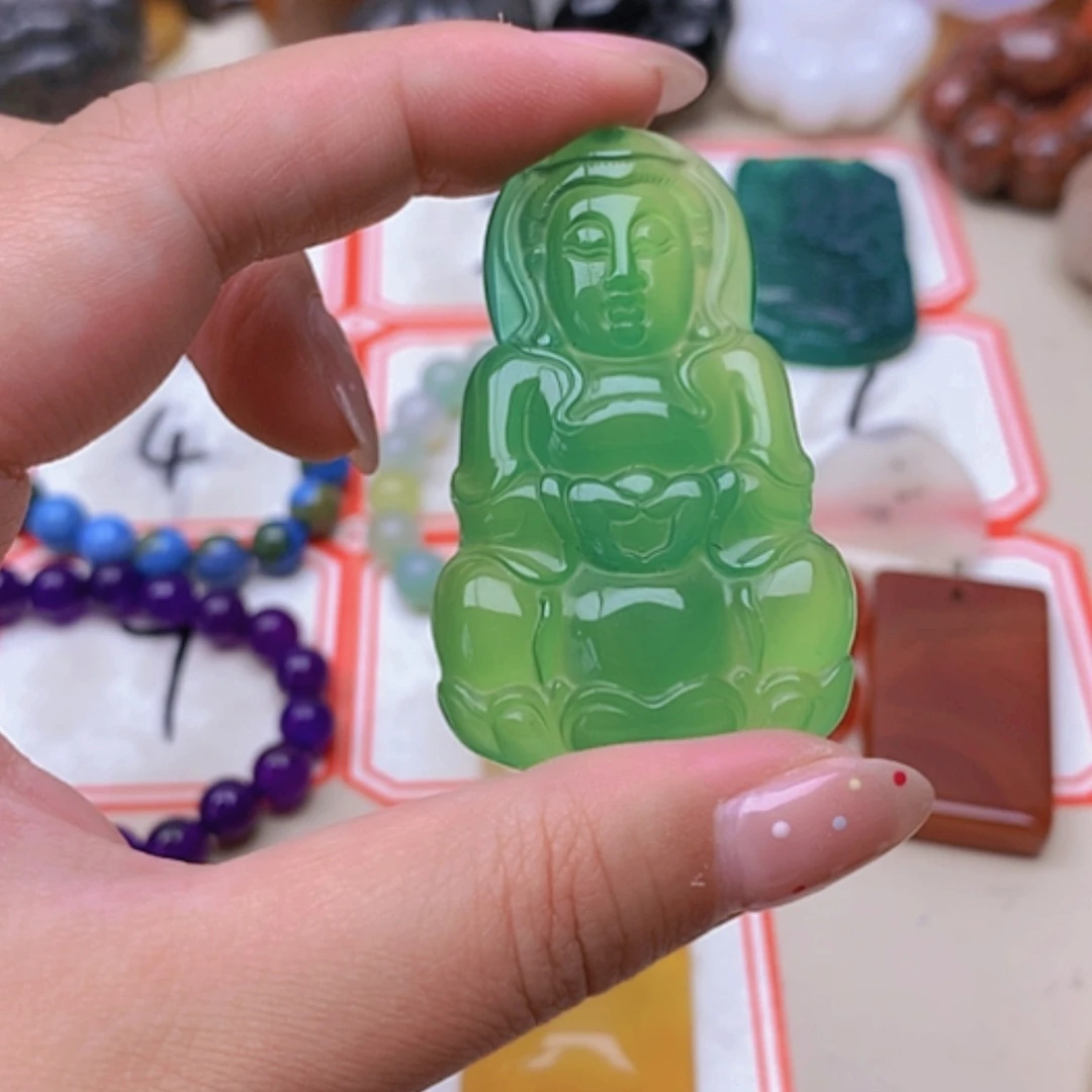 【闪购商品】未镶嵌玛瑙/玉髓珠宝半成品尽**美