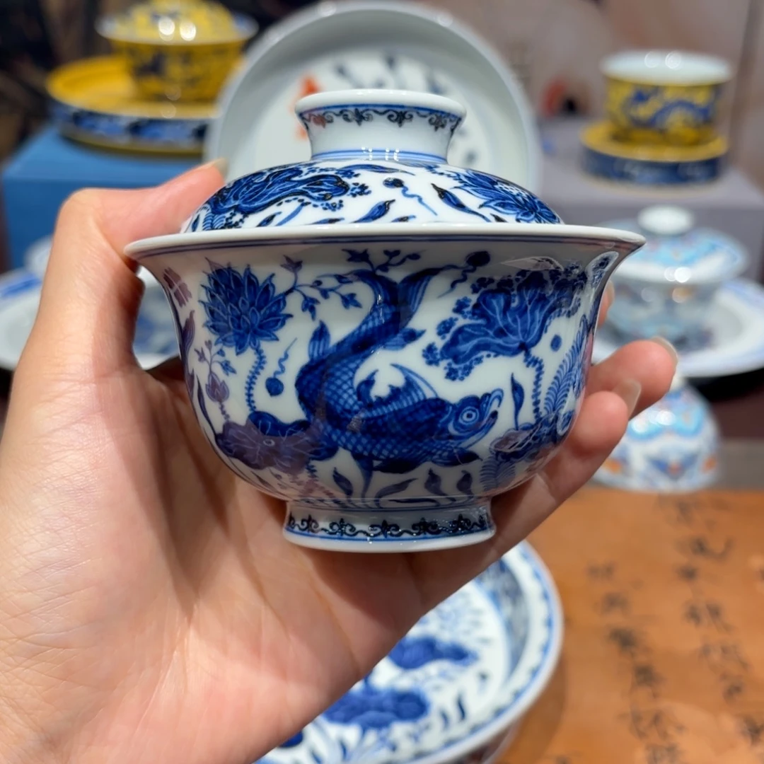 手工手绘陶瓷茶具
