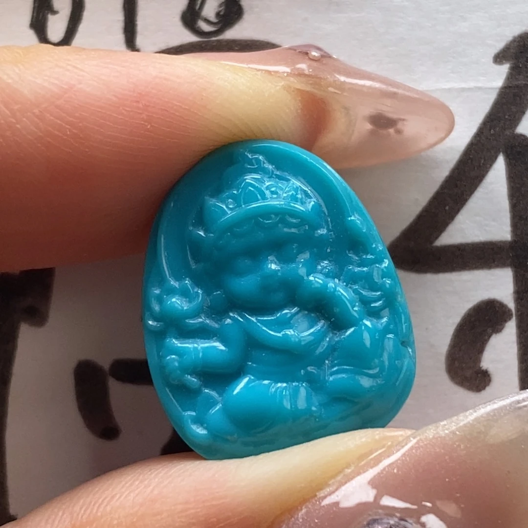 绿松石未镶嵌颈饰