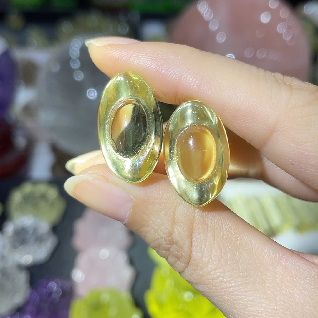 水晶未镶嵌珠宝半成品发一个元宝