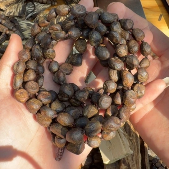 沉香沉香碎屑多圈沉水港香树丁38克送树丁原木