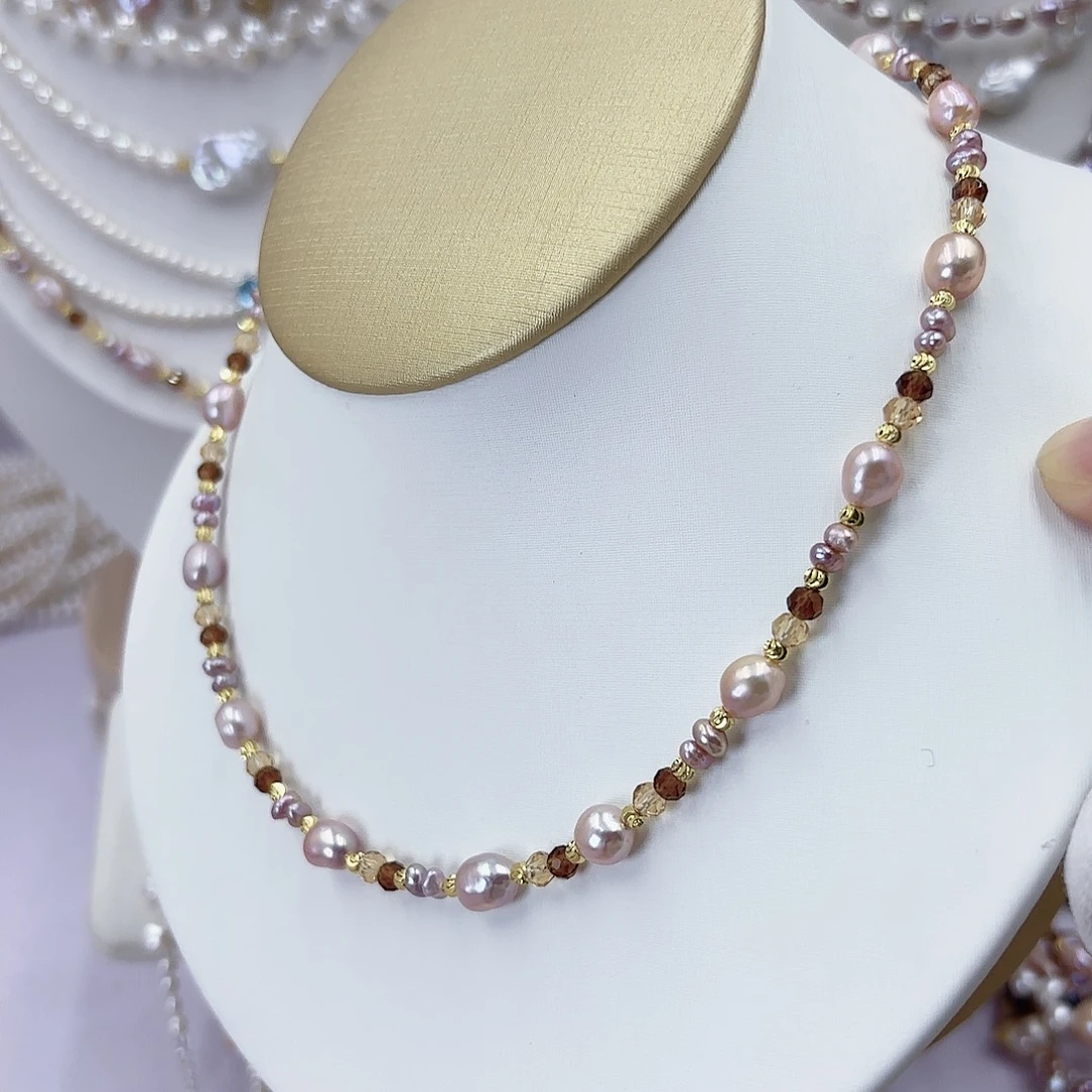 颈饰未镶嵌淡水珍珠秋冬款精美捡漏特价