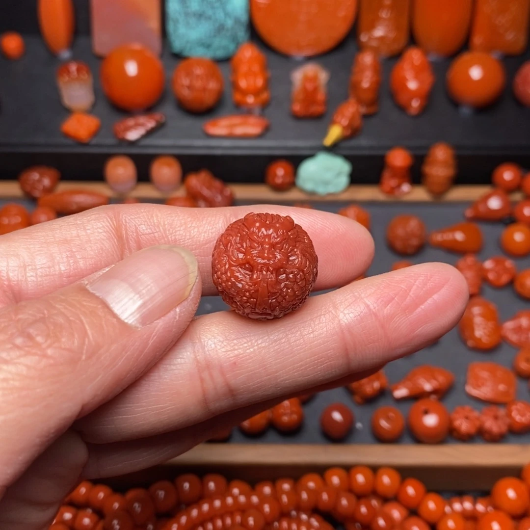 南红玛瑙精工配饰1.8未镶嵌悦****）