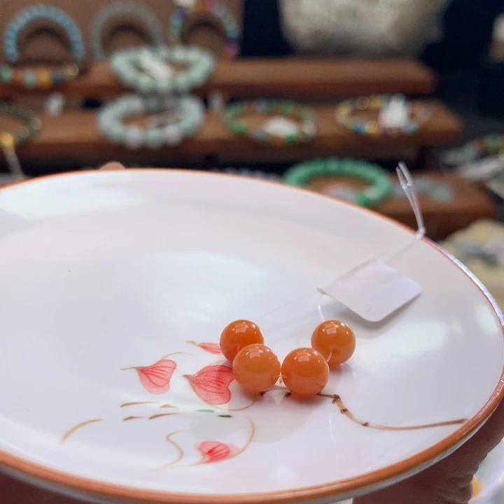 翡翠未镶嵌手链翡翠d24卡6.7