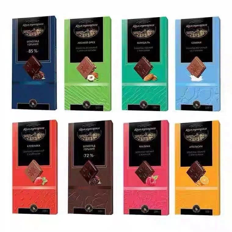 白俄罗斯正品进口康美纳卡全系列各种口味巧克力黑巧克力