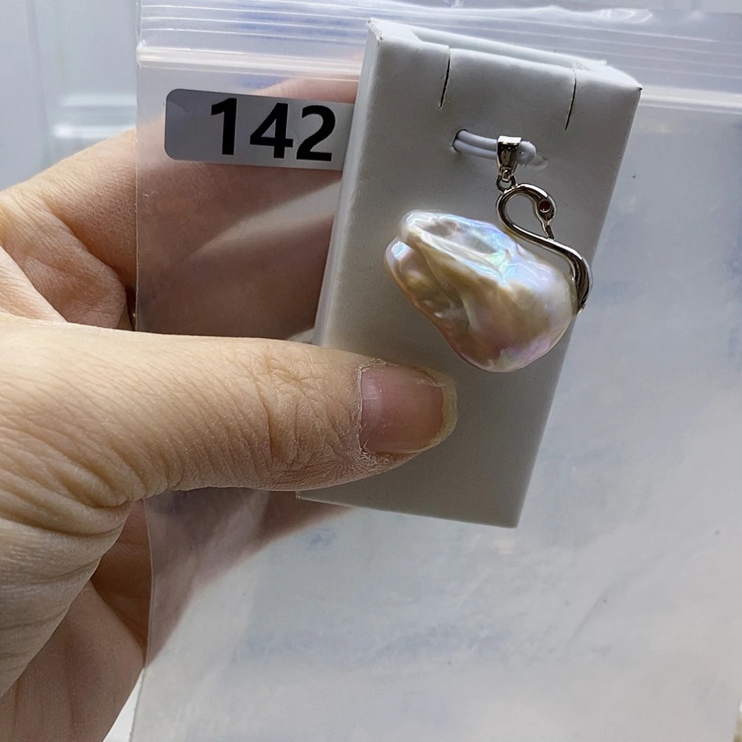 颈饰合金淡水珍珠