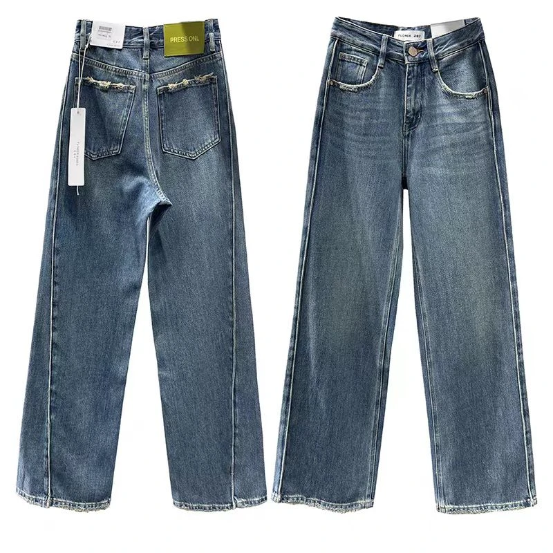 【红-黄-绿】秋秋高货女牛仔裤