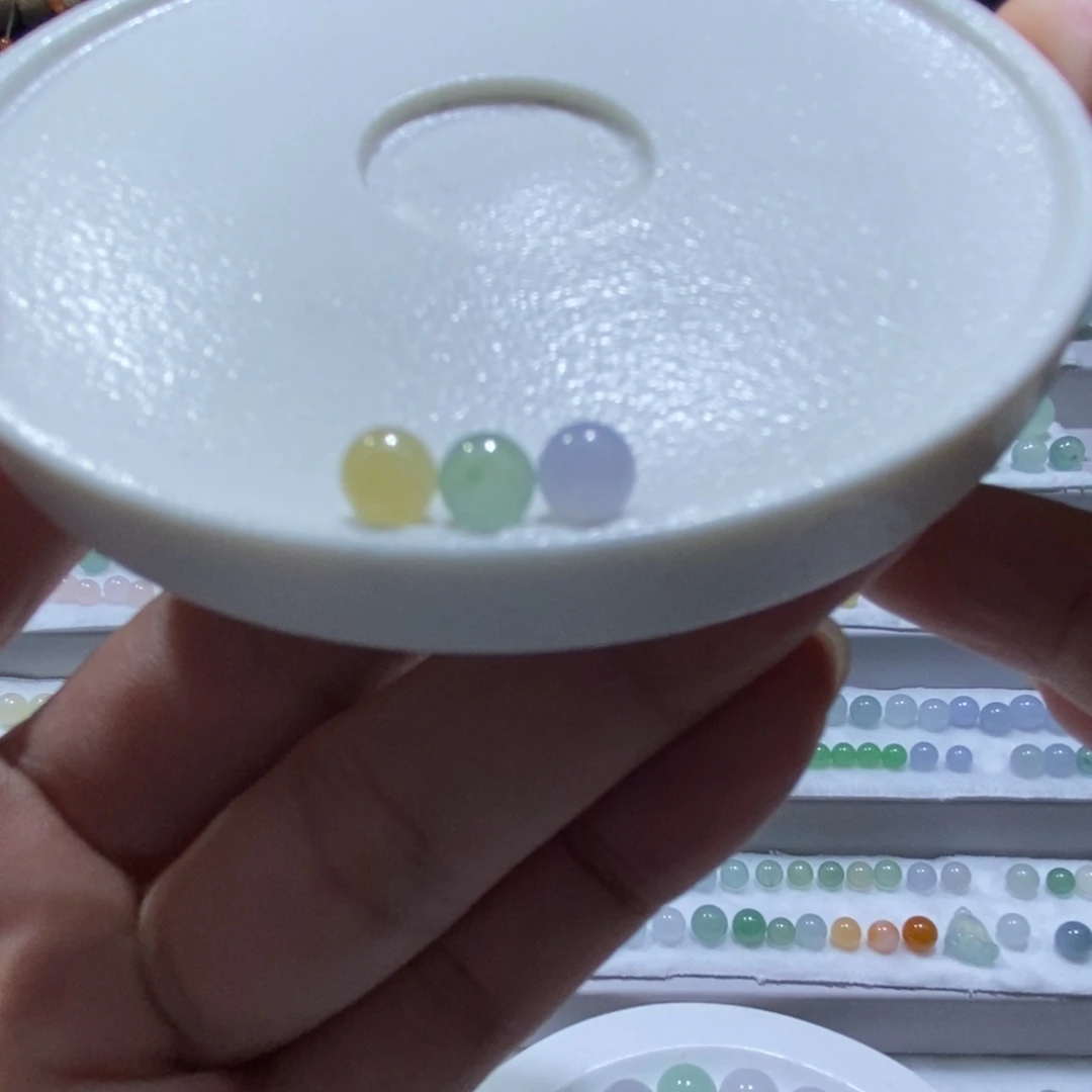 散珠翡翠翡翠圆珠