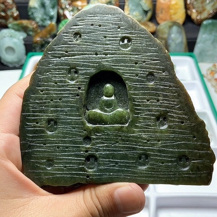 颈饰未镶嵌翡翠翡翠a货