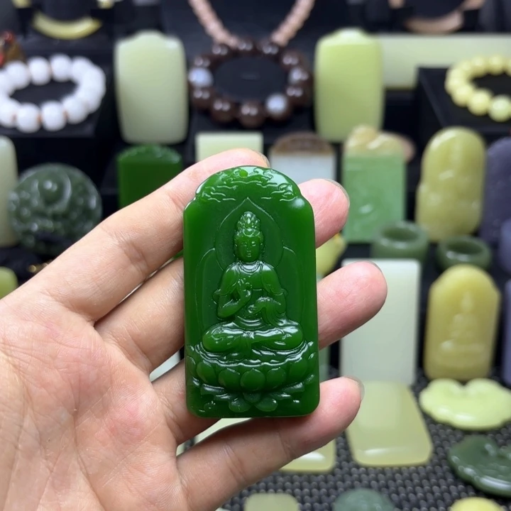 【闪购商品】和田玉未镶嵌颈饰浪****.