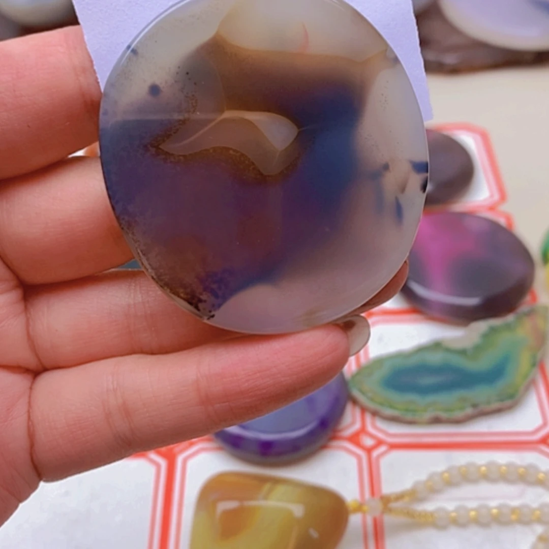 【闪购商品】玛瑙/玉髓珠宝半成品未镶嵌刘*雨