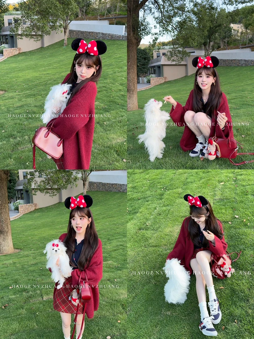 浩哥严选●奶芙塔塔HGX5MY2463A毛衣预秋季新款温柔百搭时尚保暖款