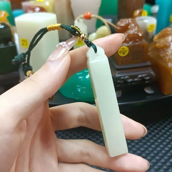 寿山石印石芙蓉青68++++