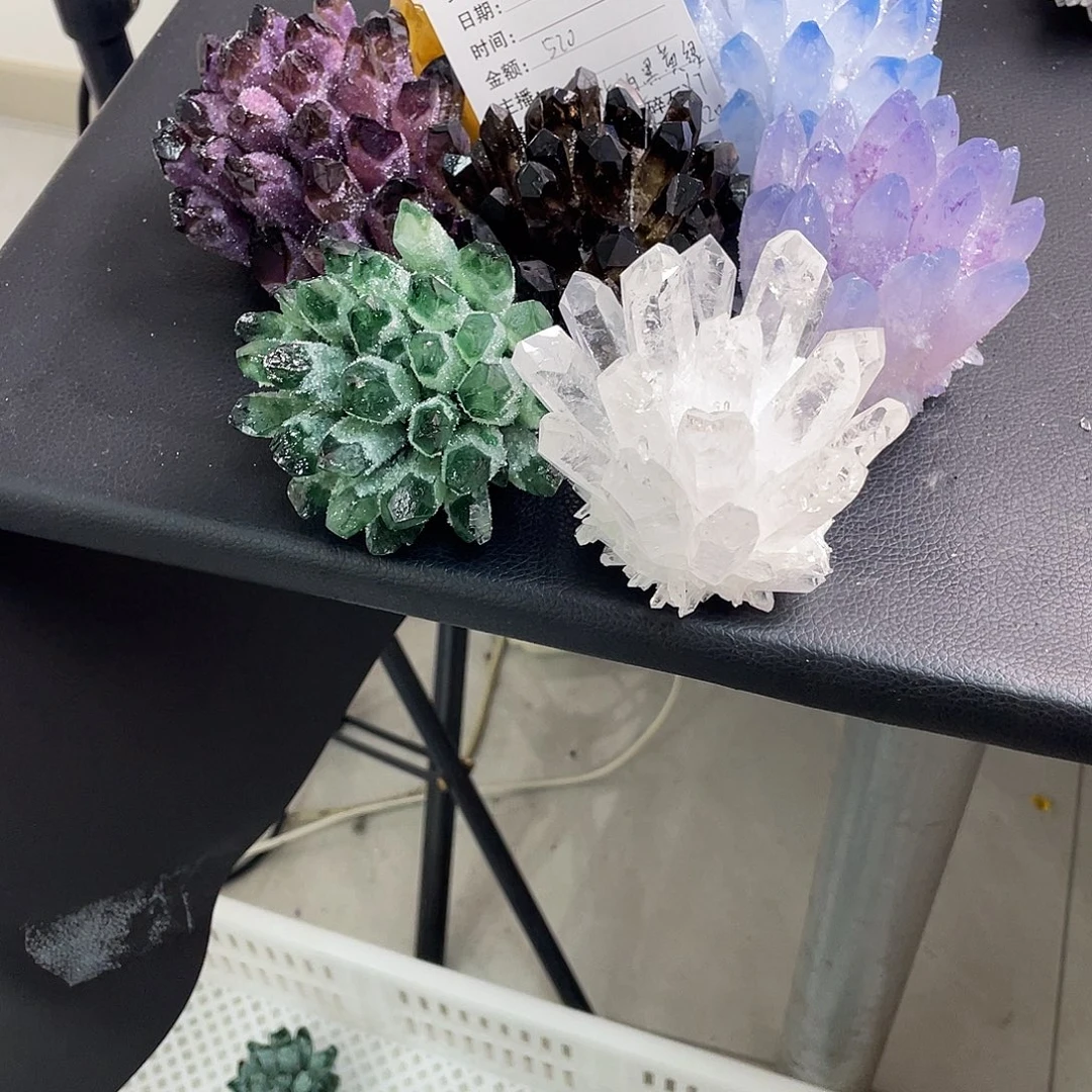 4***9石材天然水晶七个颜色520