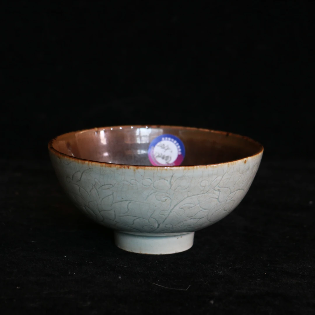 明代外⻘釉外紫⾦釉