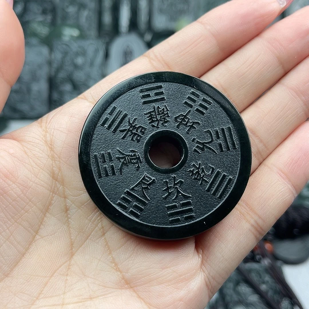 和田玉颈饰未镶嵌醉*蓝