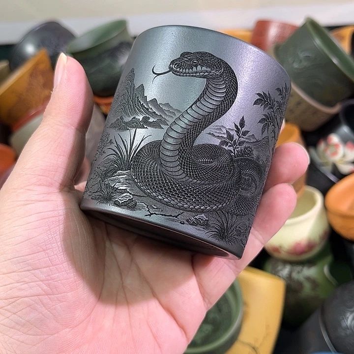 茶杯紫砂全手工紫砂主人杯