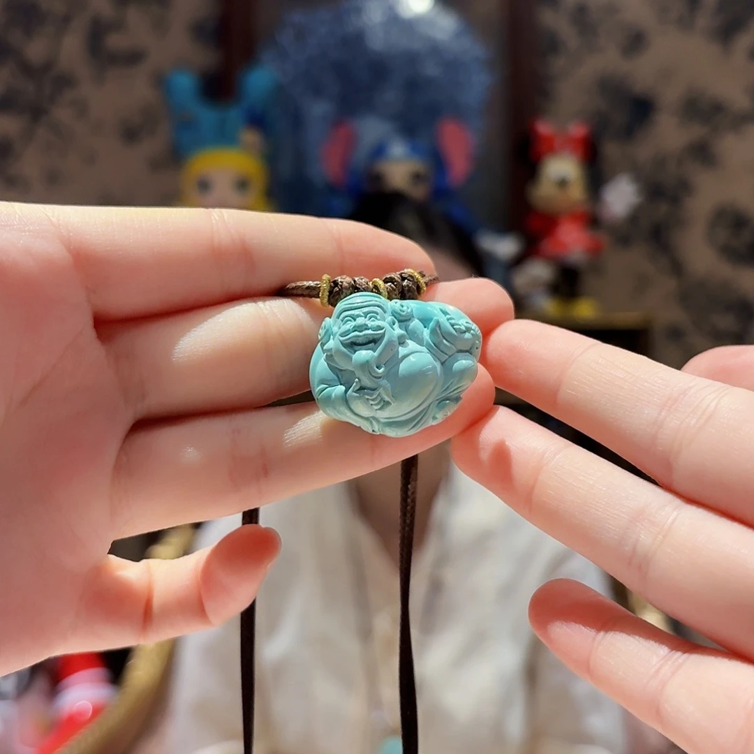 绿松石未镶嵌颈饰颈饰