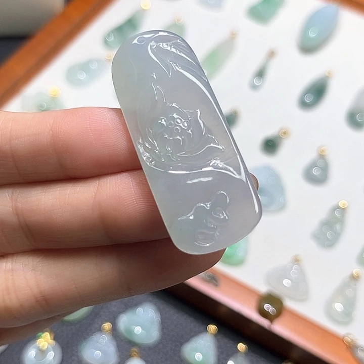 颈饰未镶嵌翡翠翡翠