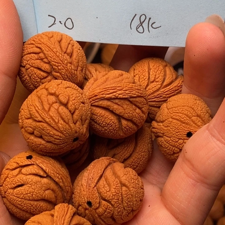 手串文玩核桃秦岭龙纹桃核20尺寸