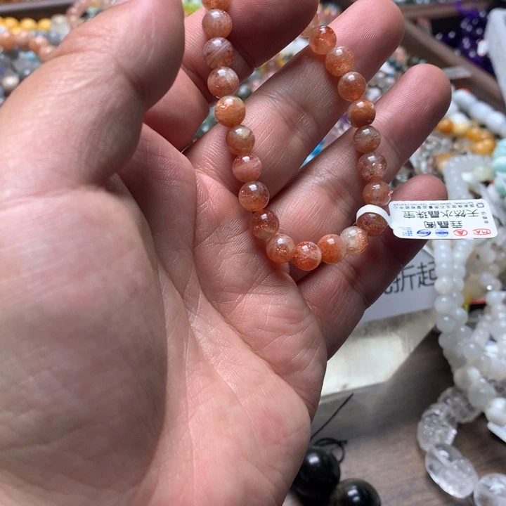 项链未镶嵌烟晶天然水晶手链