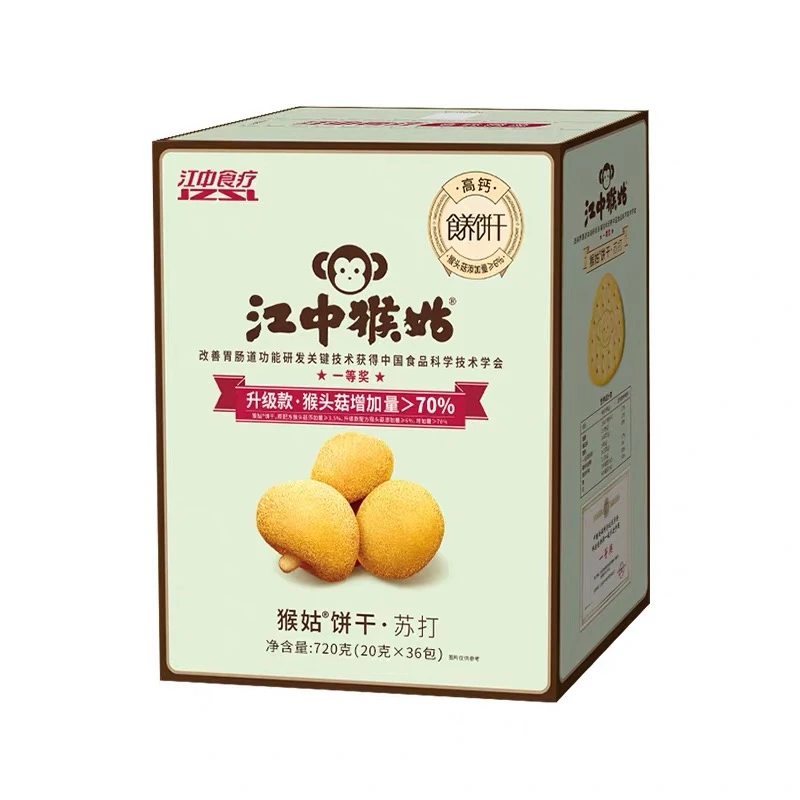 （至25年9月9日）江中猴菇苏打饼干720g*1盒（易碎）