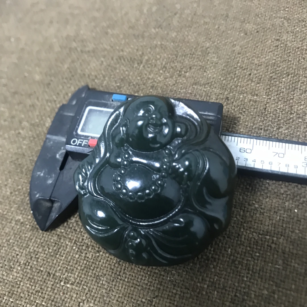 和田玉且末料佛公