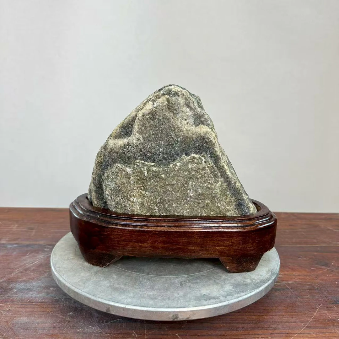 《山石6号》，尺寸：长27*高22*厚14cm，重量11斤。室内摆件