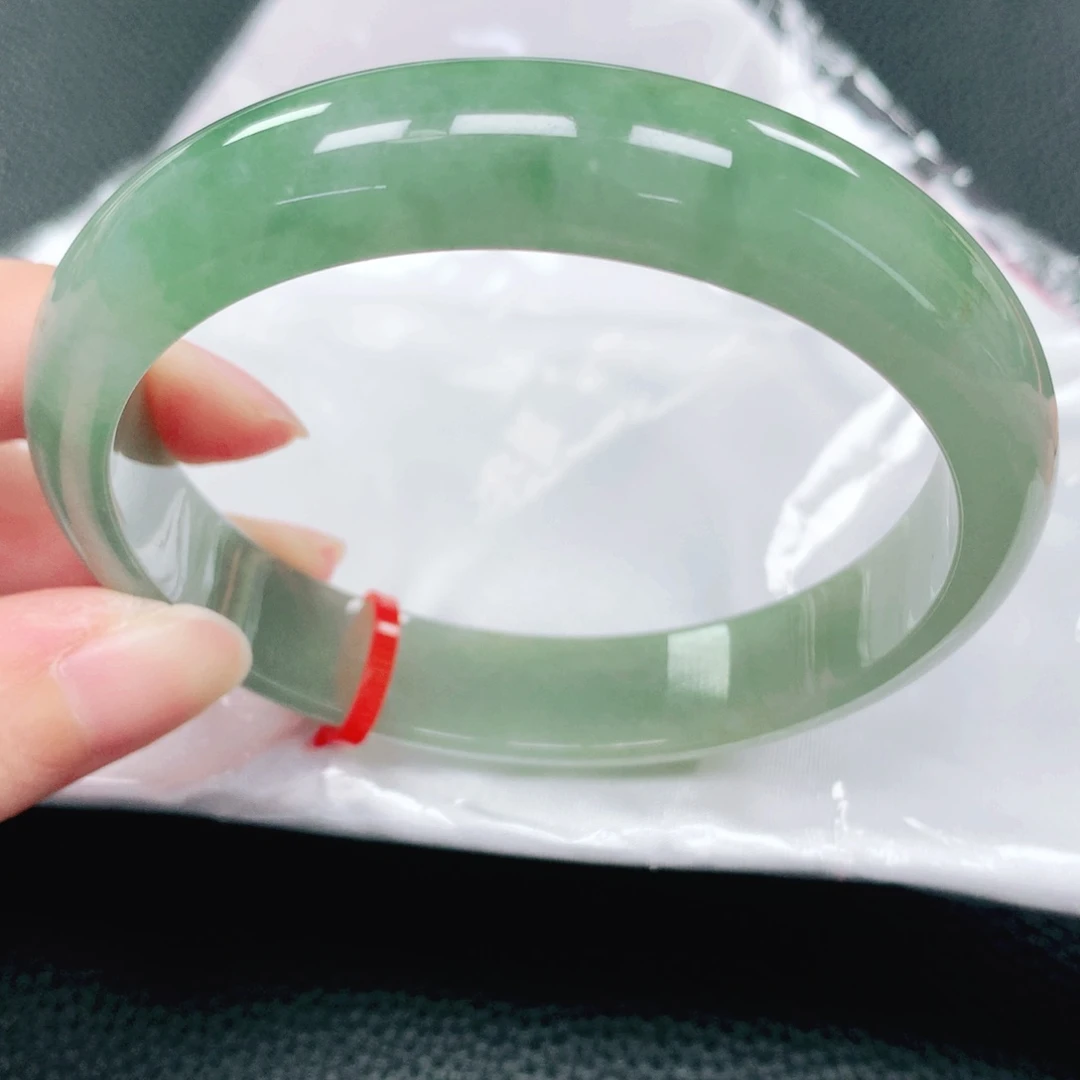 未镶嵌手镯翡翠63圈