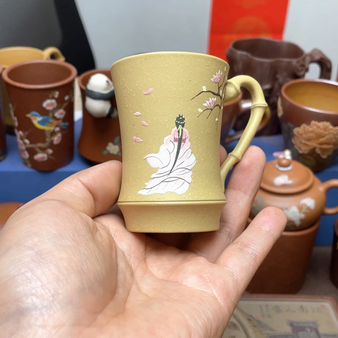 紫砂茶杯紫砂主人杯100cc