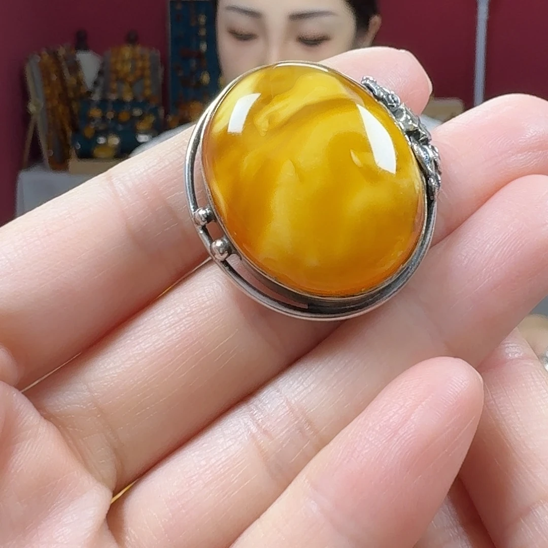 手链蜜蜡未镶嵌戒指