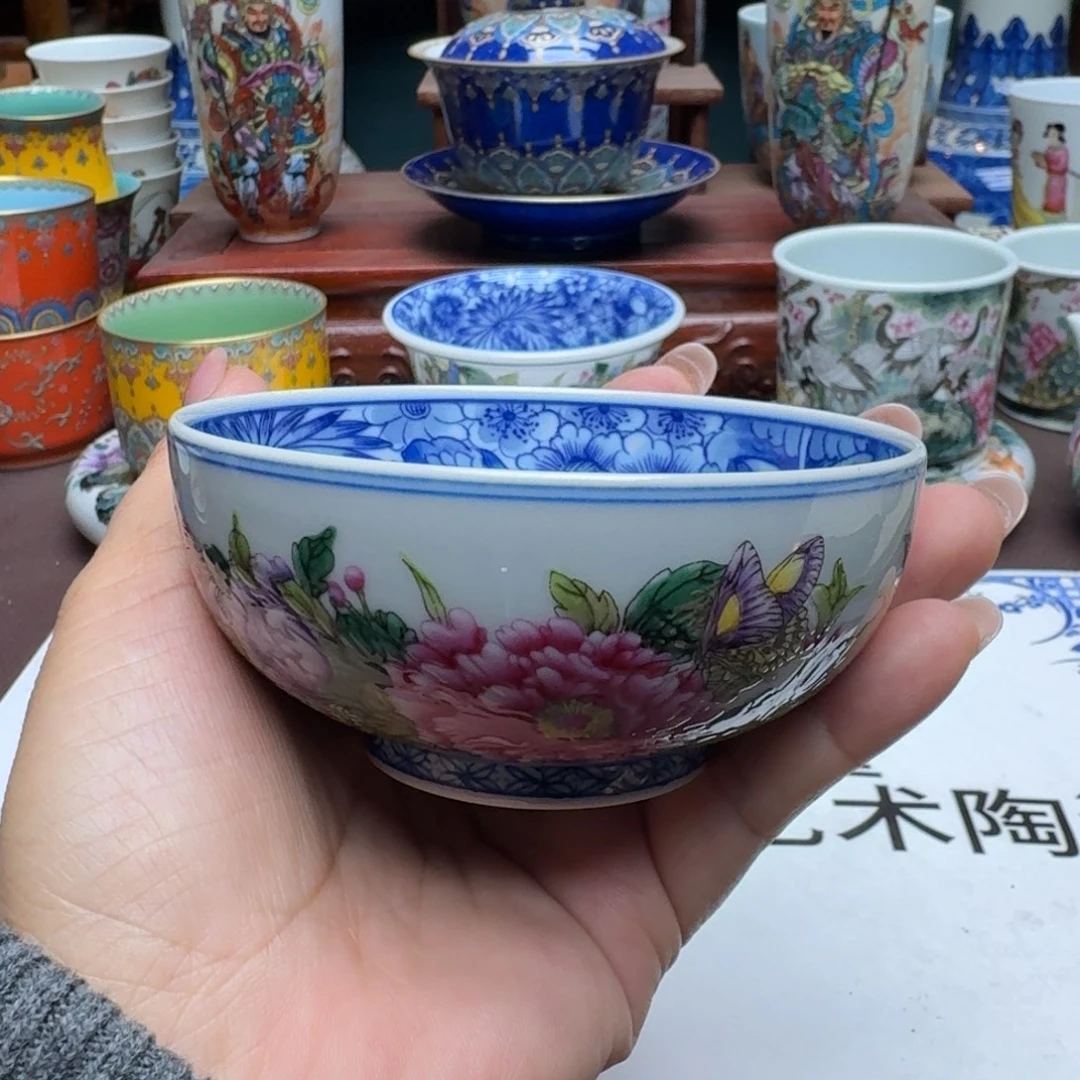 景德镇手工手绘展示