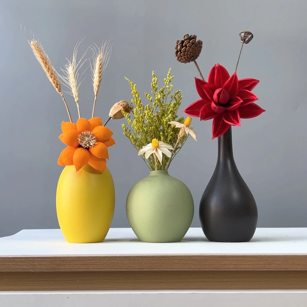 瓶花瓶带花高度20-30厘米左右