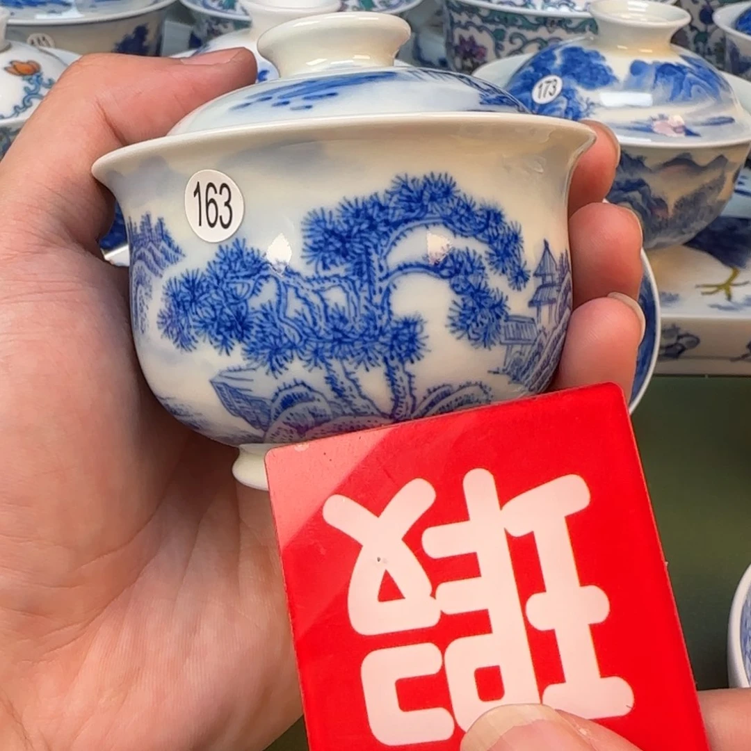 ?***李彦祖纯手工手绘茶具154