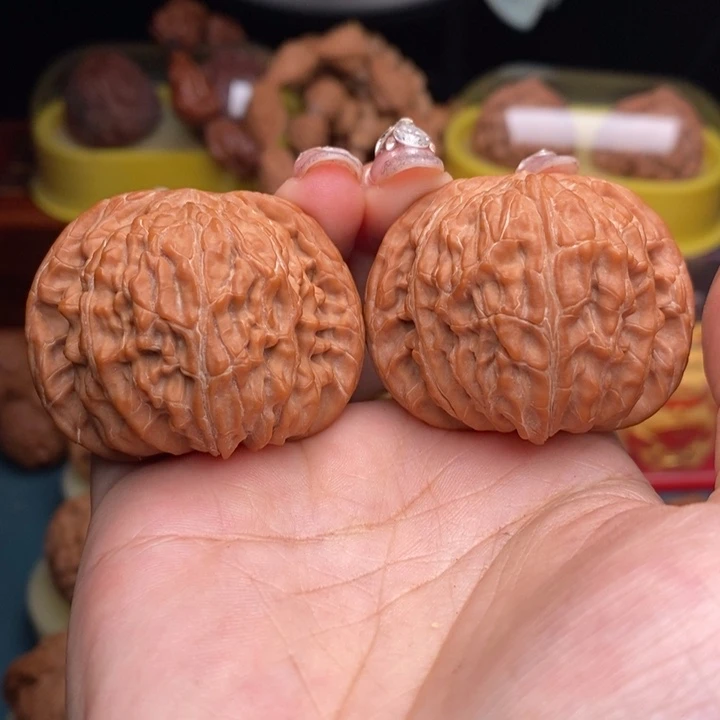 文玩核桃吊坠磨盘43全