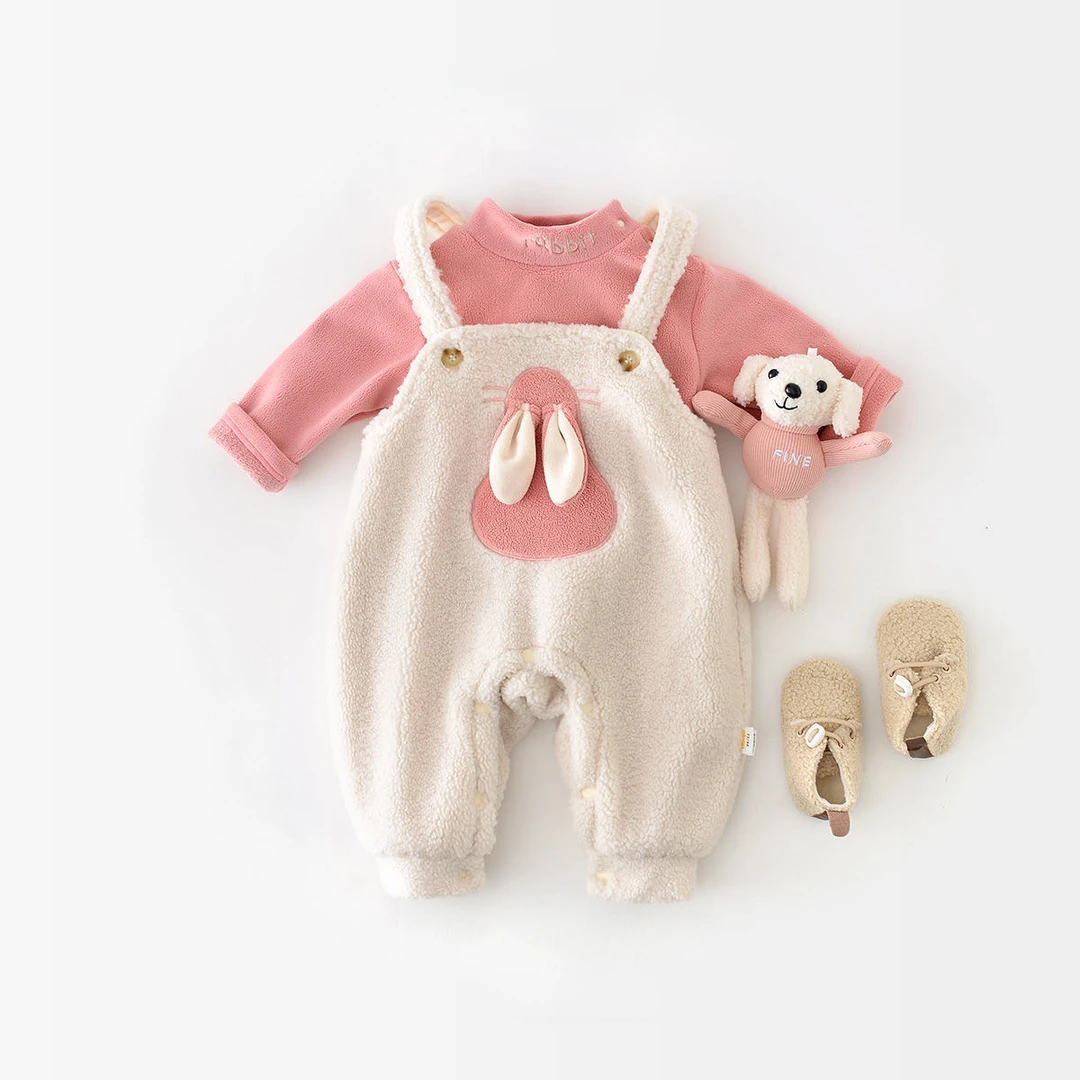 宝宝婴幼儿款洋气服饰哈衣连体分体短爬外套