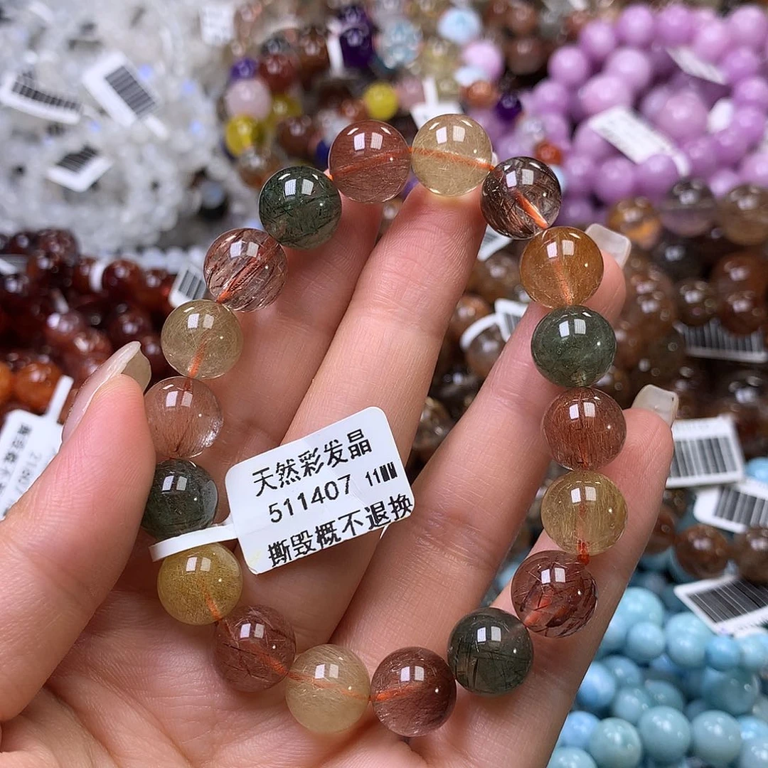 水晶手链未镶嵌，