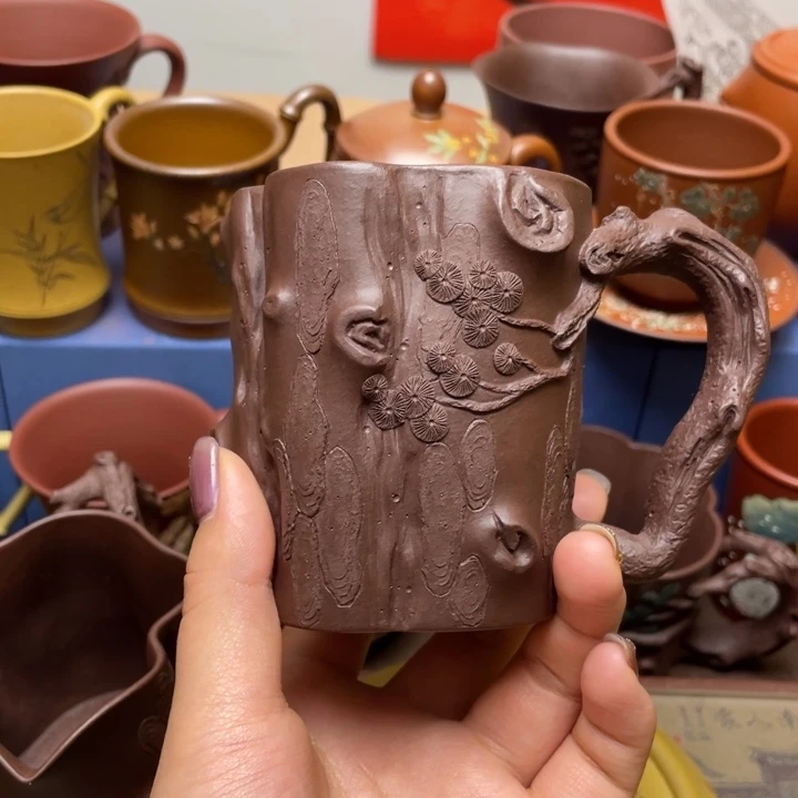 紫砂茶杯紫砂主人杯