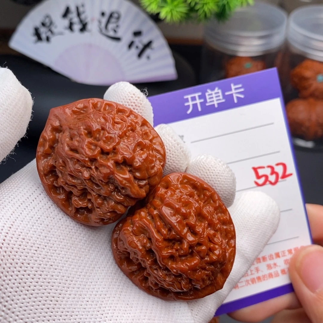 把件文玩核桃39官帽532
