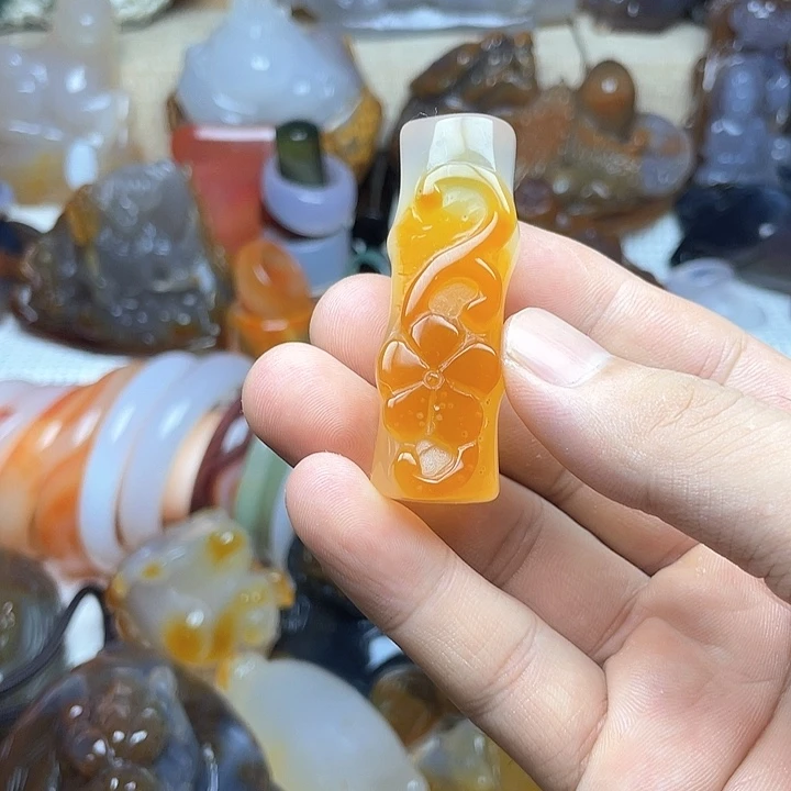 玛瑙/玉髓饰品未镶嵌