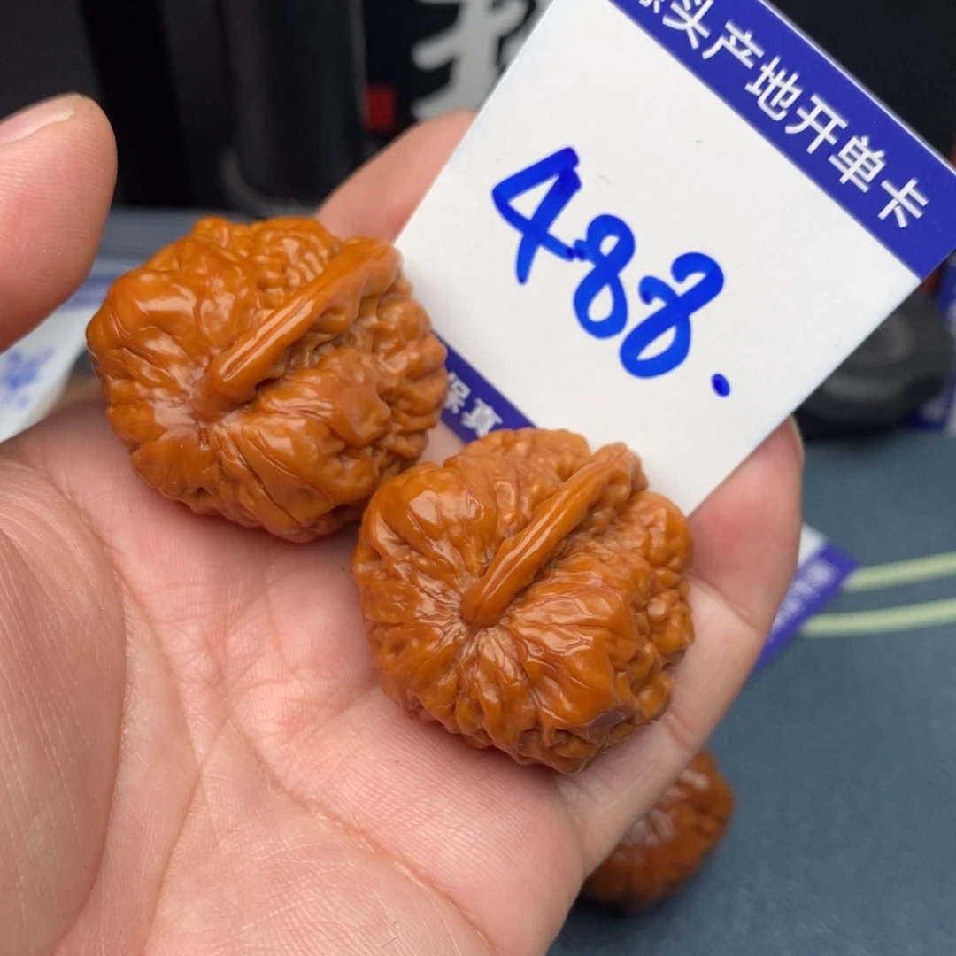 把件文玩核桃一根筋