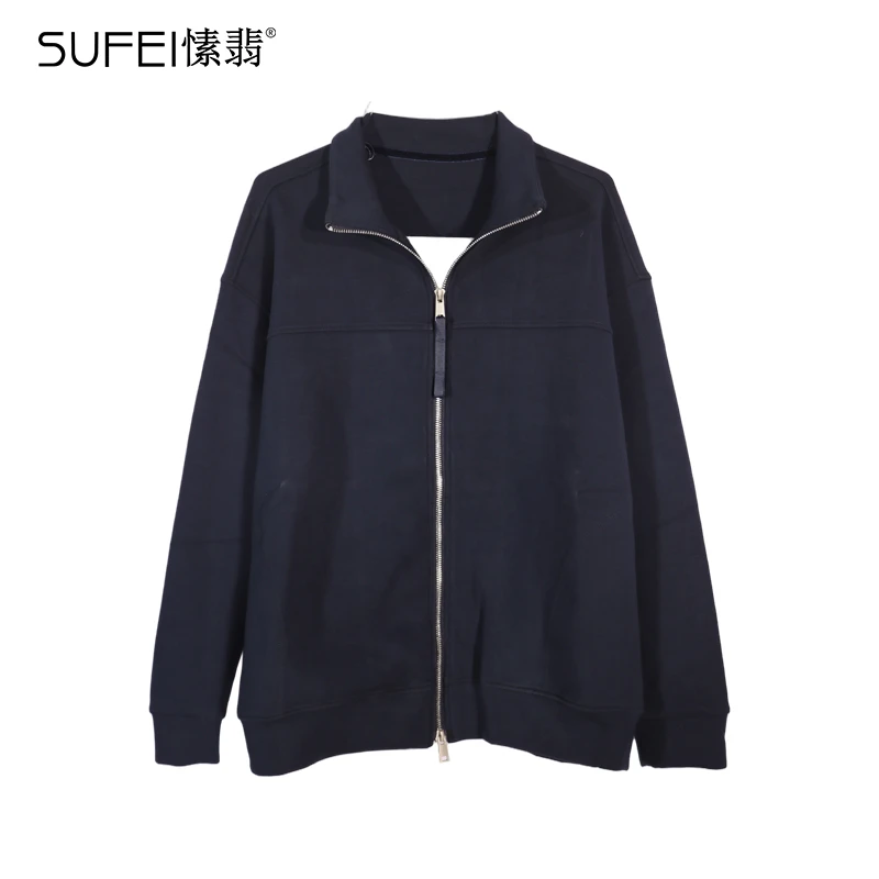 SUFEI/愫翡S53WT1119A 秋季新款简约纯色宽松外套 1119