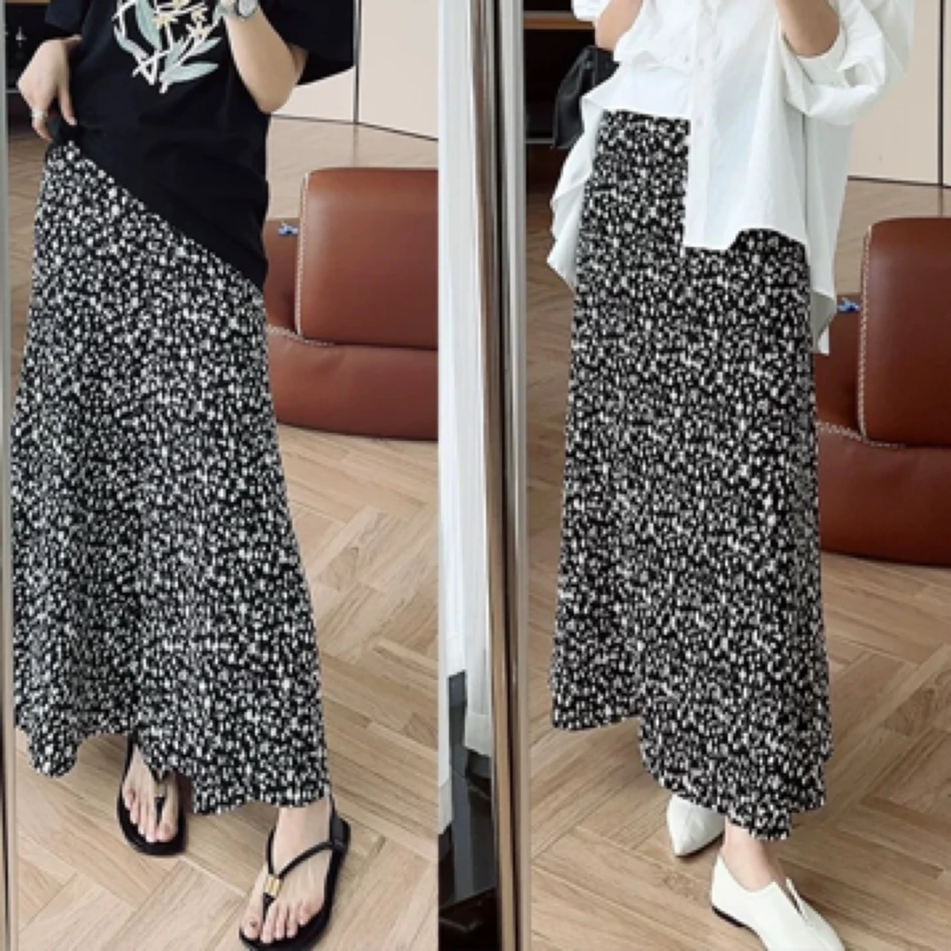 MY繁华碎花裙半裙常规款